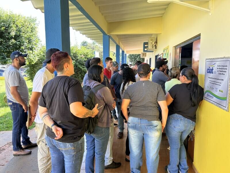 Imagem de compartilhamento para o artigo Casa do Trabalhador de Costa Rica realiza quase 4 mil atendimentos no primeiro semestre de 2025 da MS Todo dia